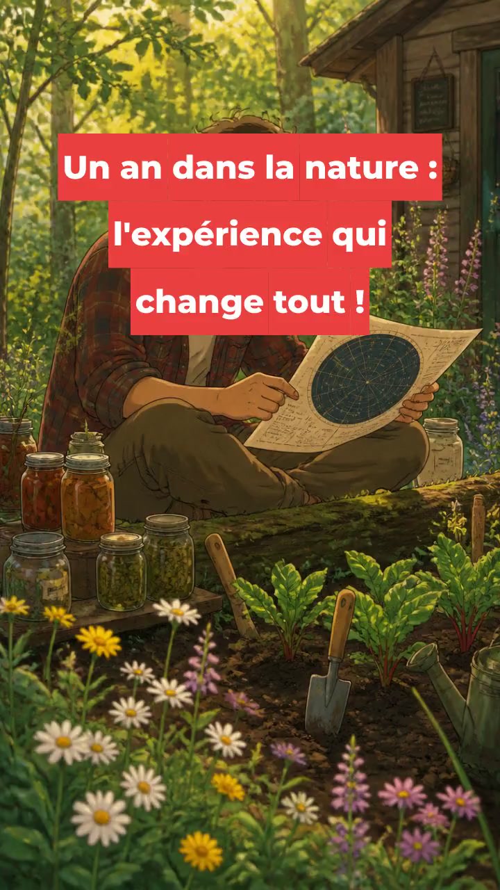 Un an dans la nature : l'expérience qui change tout !