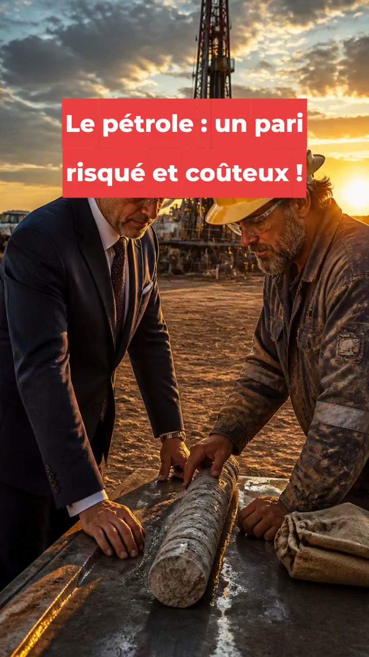 Le pétrole : un pari risqué et coûteux !