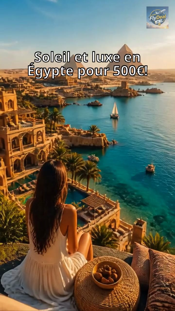 Une semaine de rêve en Égypte pour 500€ !