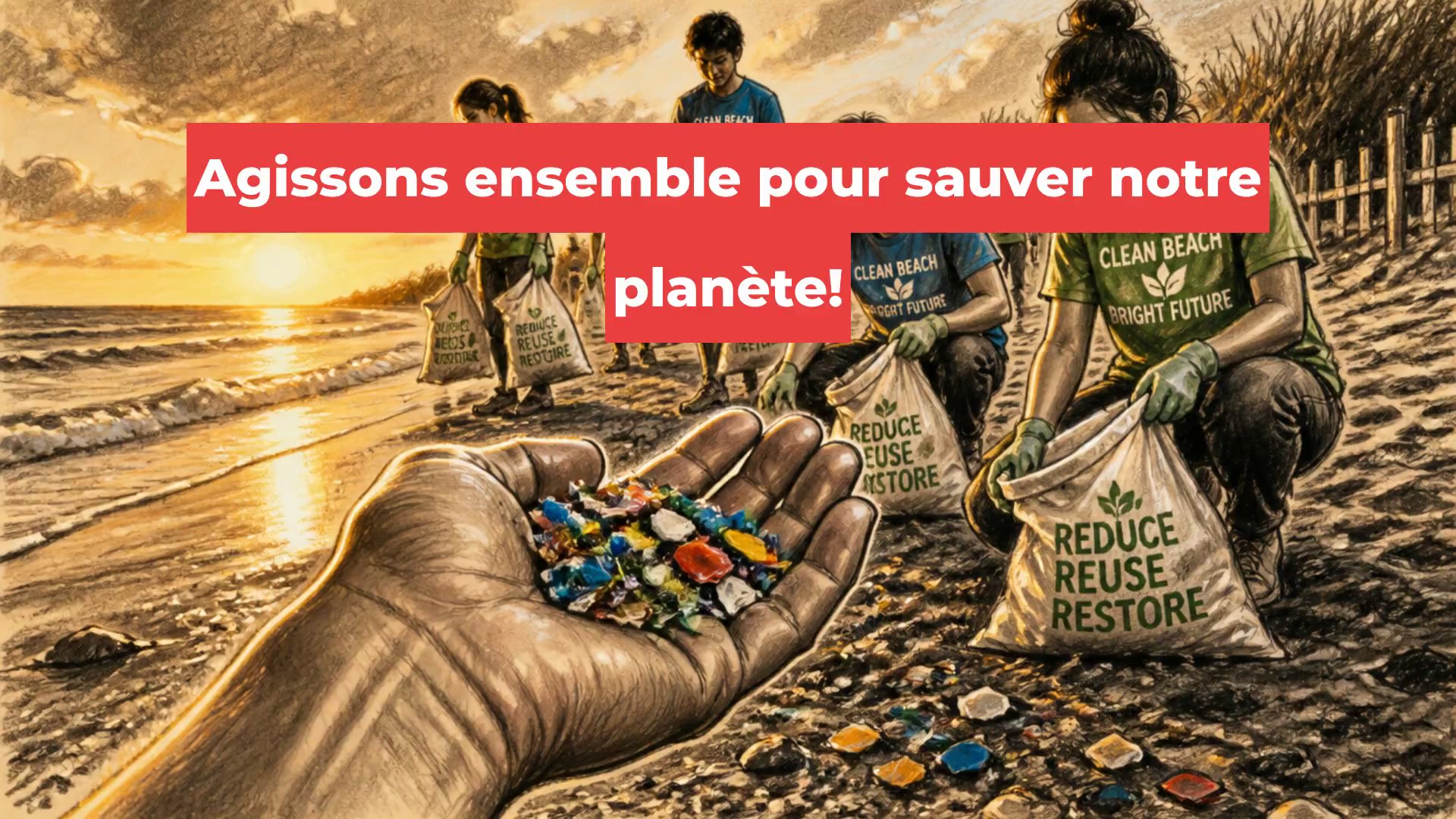 Agissons ensemble pour sauver notre planète!