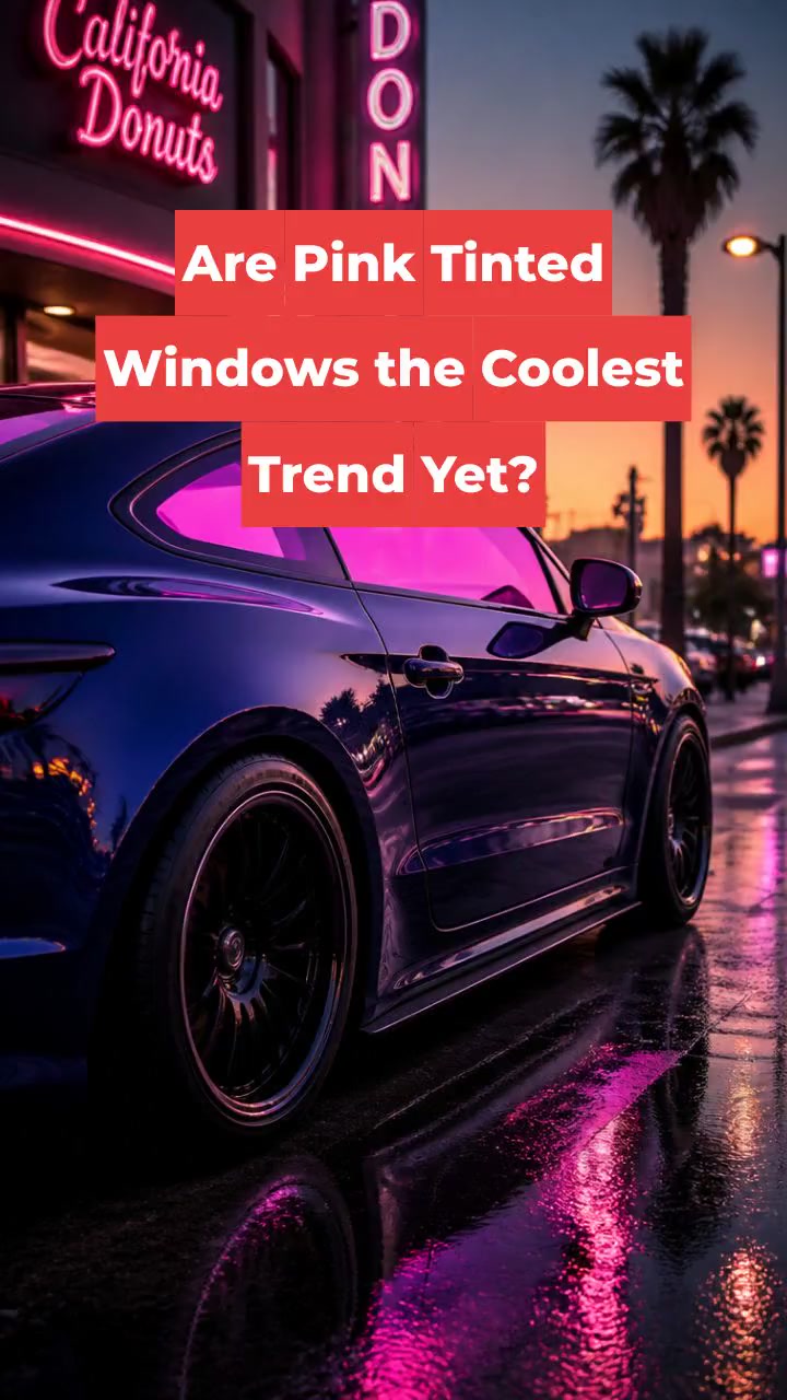 Are Pink Tinted Windows the Coolest Trend Yet?