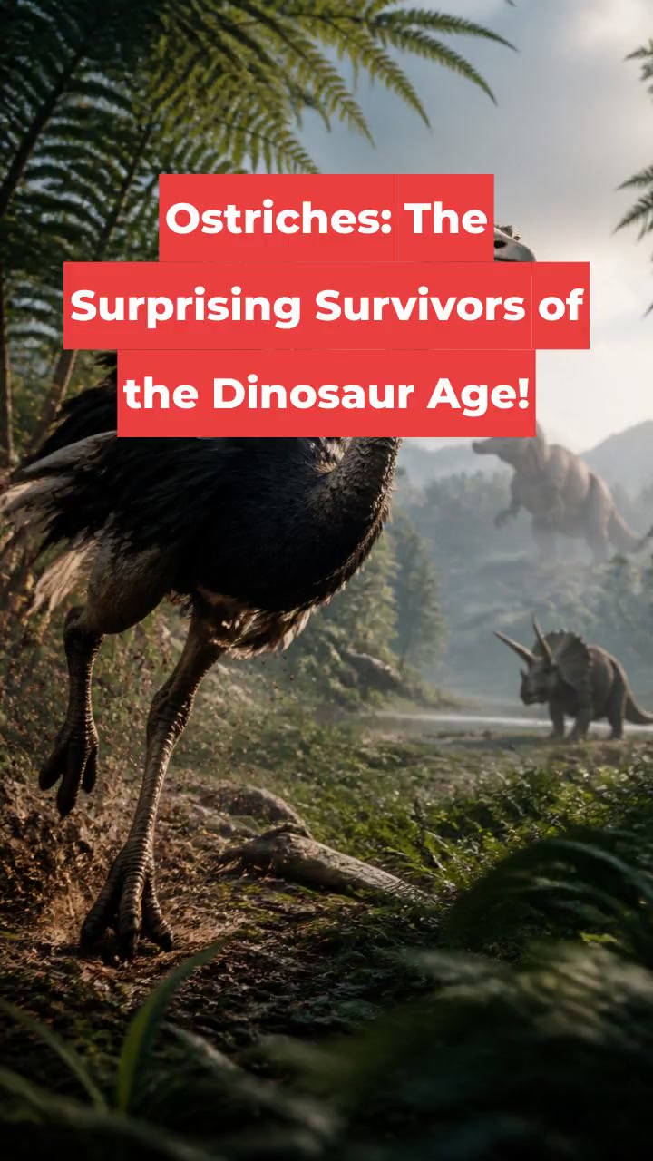 Ostriches: The Surprising Survivors of the Dinosaur Age!