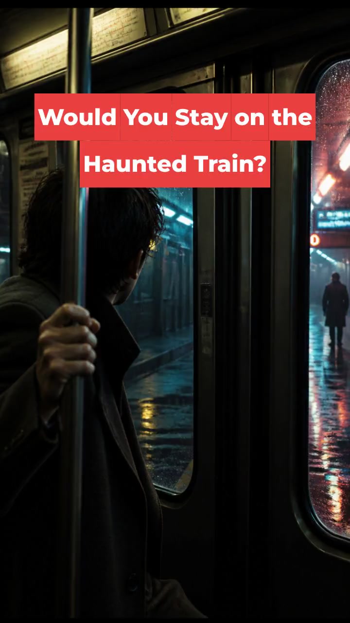 Would You Stay on the Haunted Train?