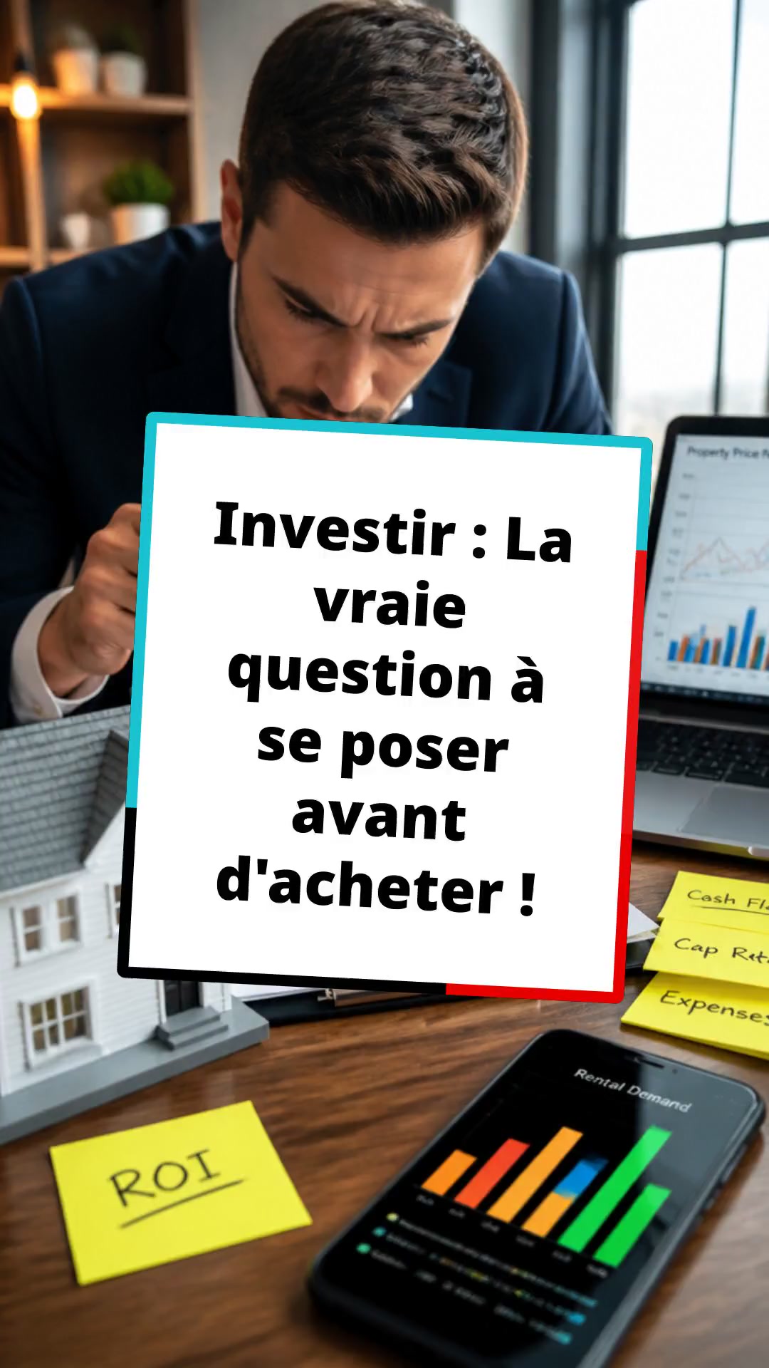 Investir : La vraie question à se poser avant d'acheter !