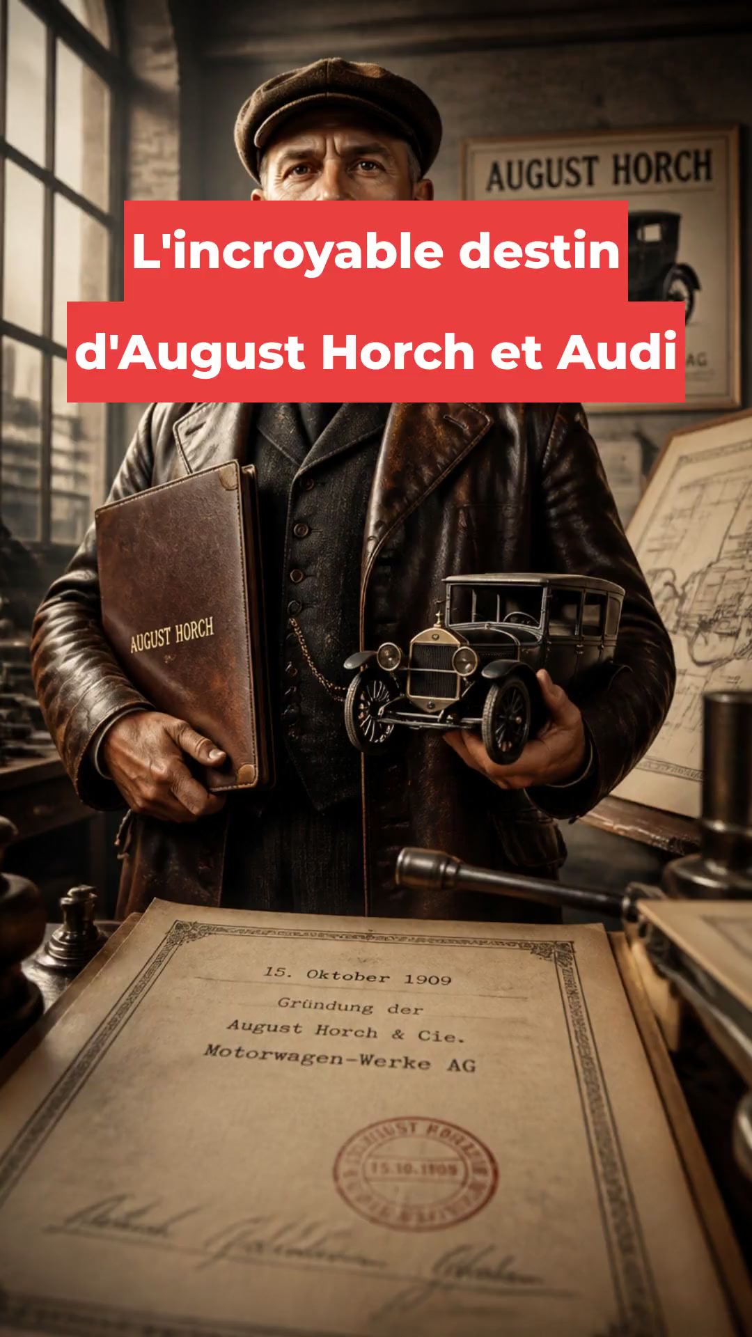 L'incroyable destin d'August Horch et Audi