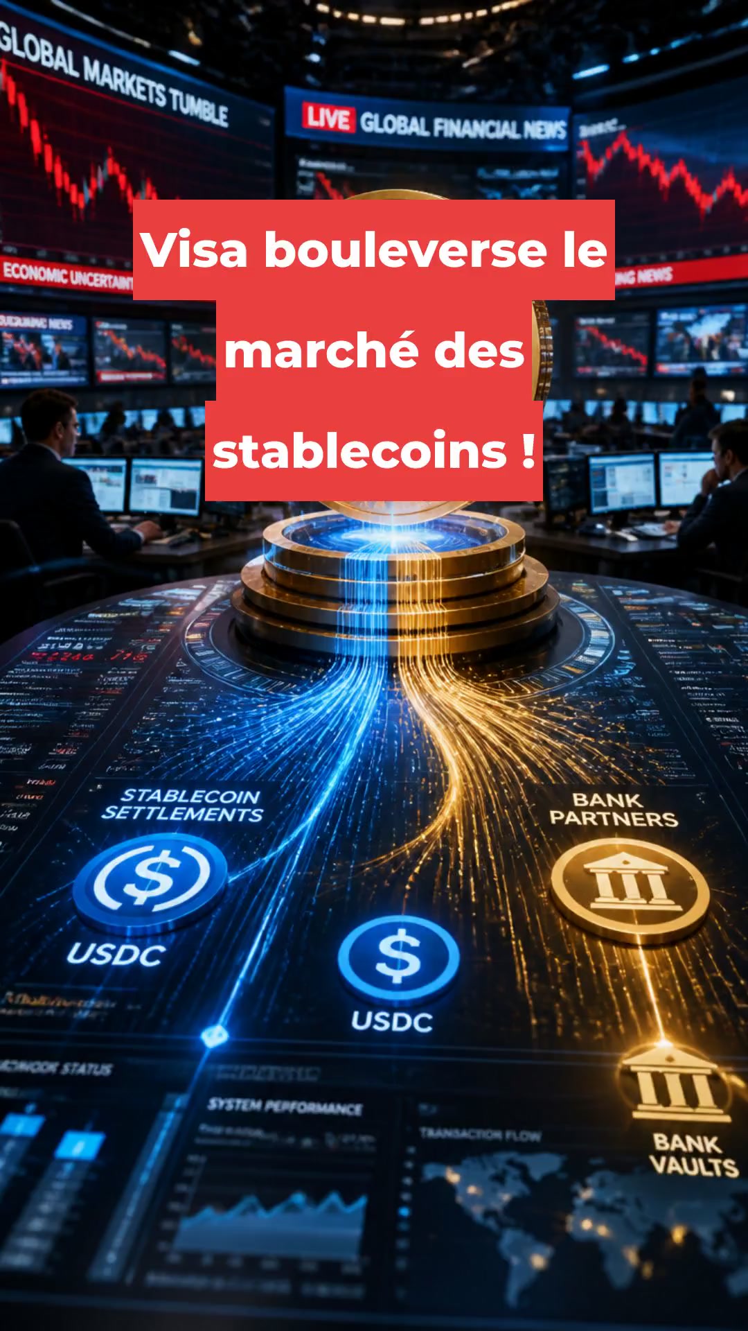 Visa bouleverse le marché des stablecoins !