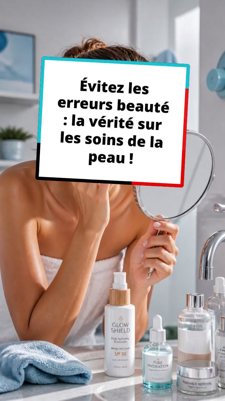 Évitez les erreurs beauté : la vérité sur les soins de la peau !