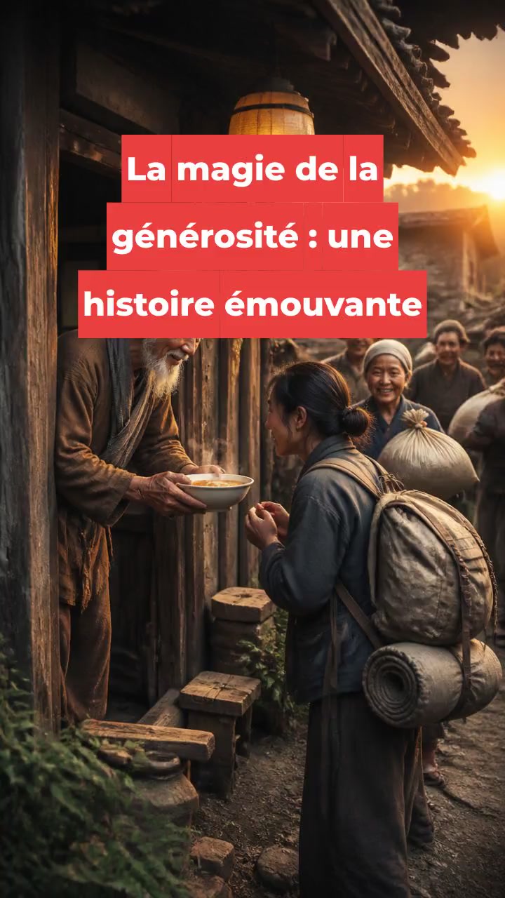 La magie de la générosité : une histoire émouvante