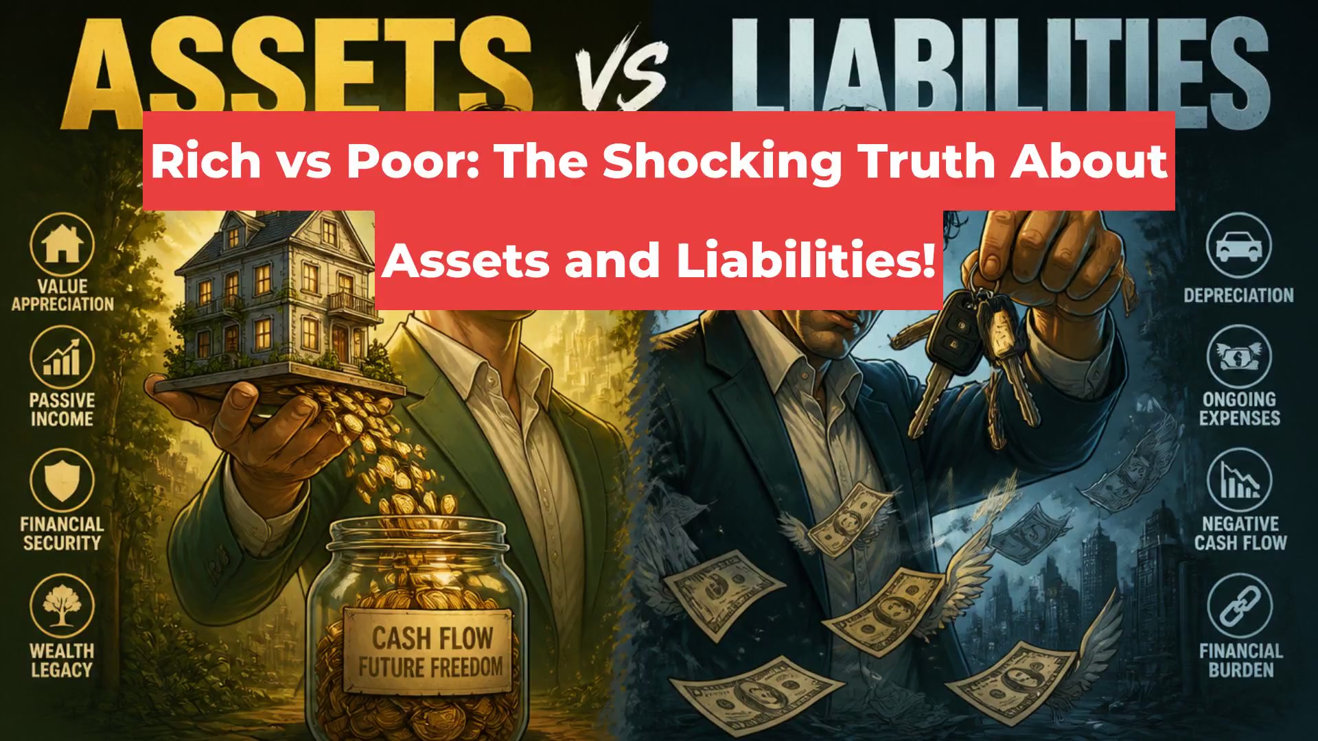 Rich vs Poor: The Shocking Truth About Assets and Liabilities!