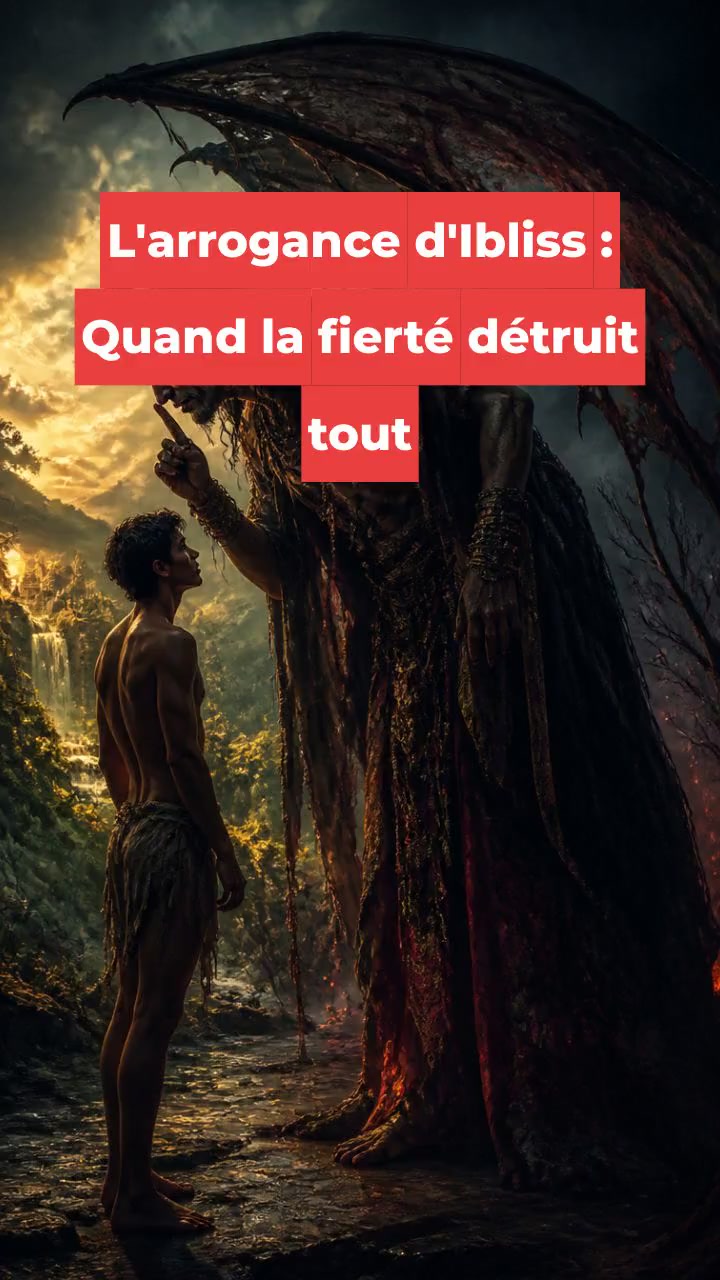 L'arrogance d'Ibliss : Quand la fierté détruit tout