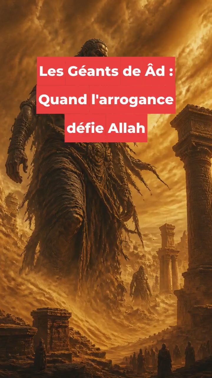 Les Géants de Âd : Quand l'arrogance défie Allah