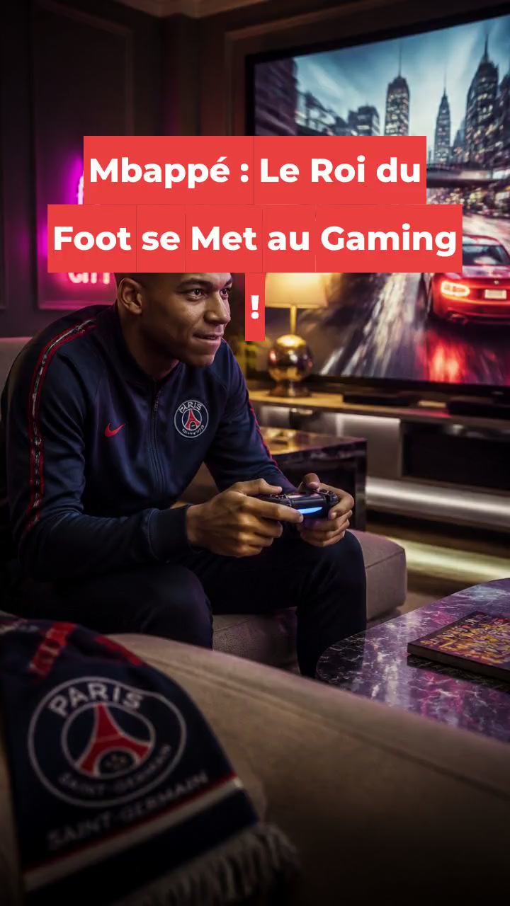 Mbappé : Le Roi du Foot se Met au Gaming !