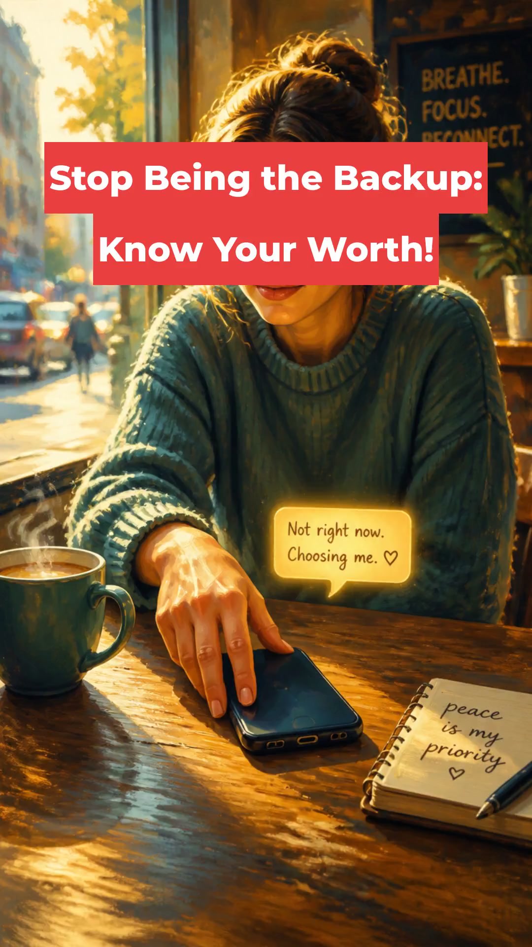 Stop Being the Backup: Know Your Worth!