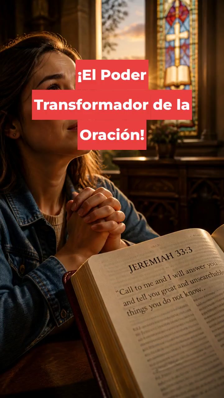 ¡El Poder Transformador de la Oración!