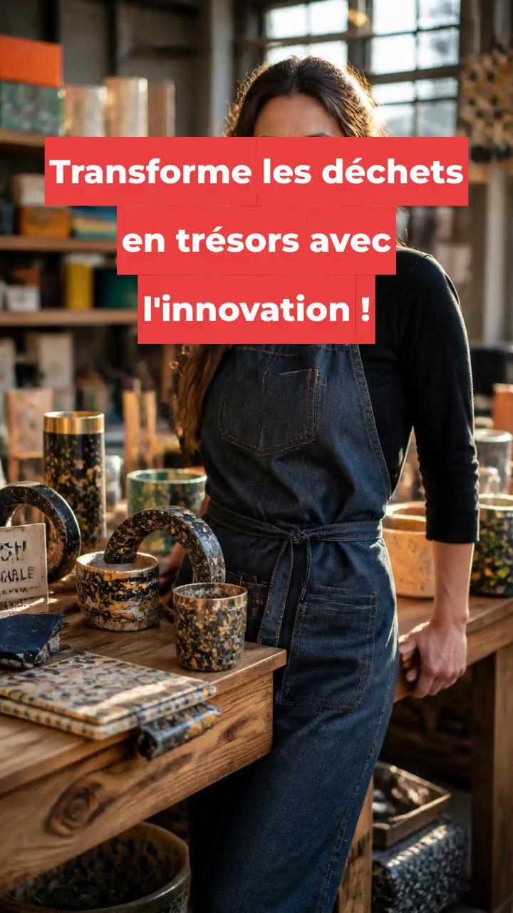 Transforme les déchets en trésors avec l'innovation !