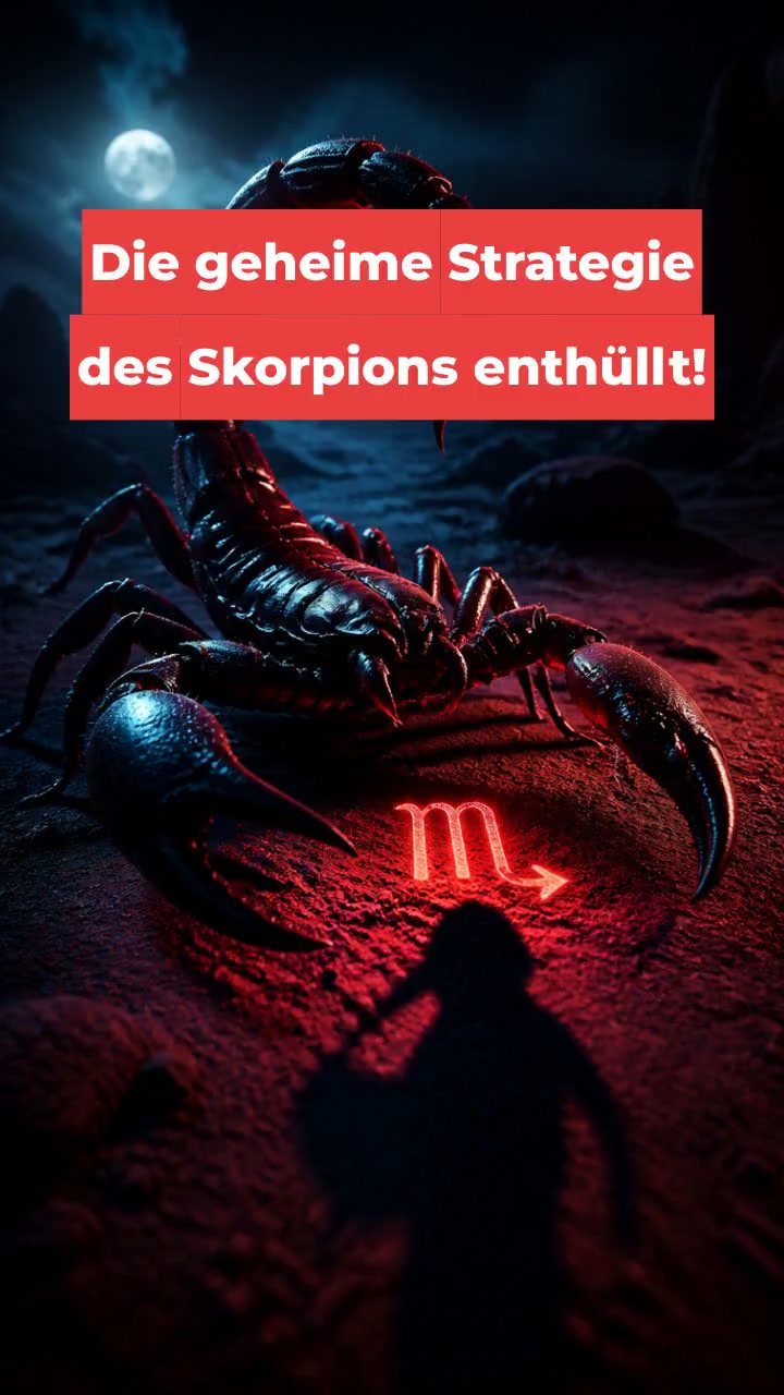 Die geheime Strategie des Skorpions enthüllt!