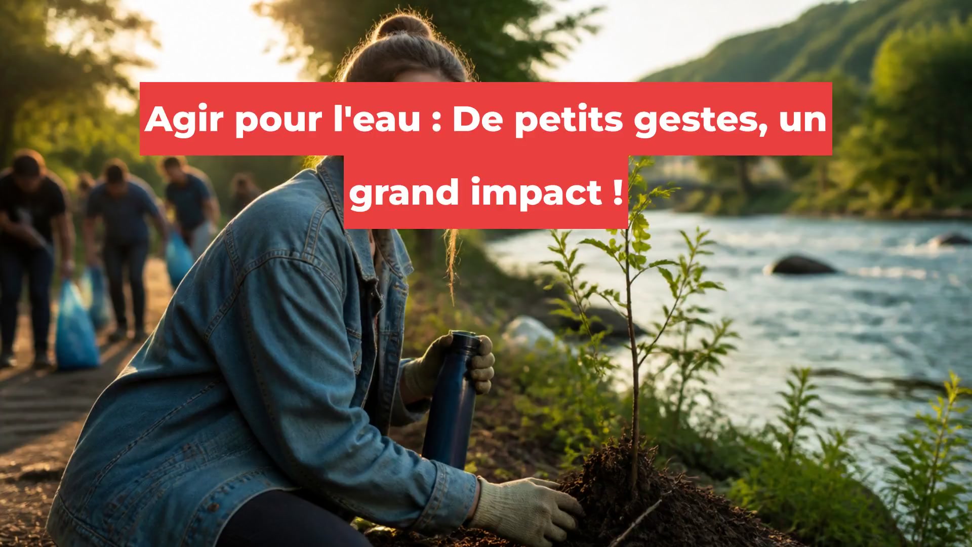 Agir pour l'eau : De petits gestes, un grand impact !