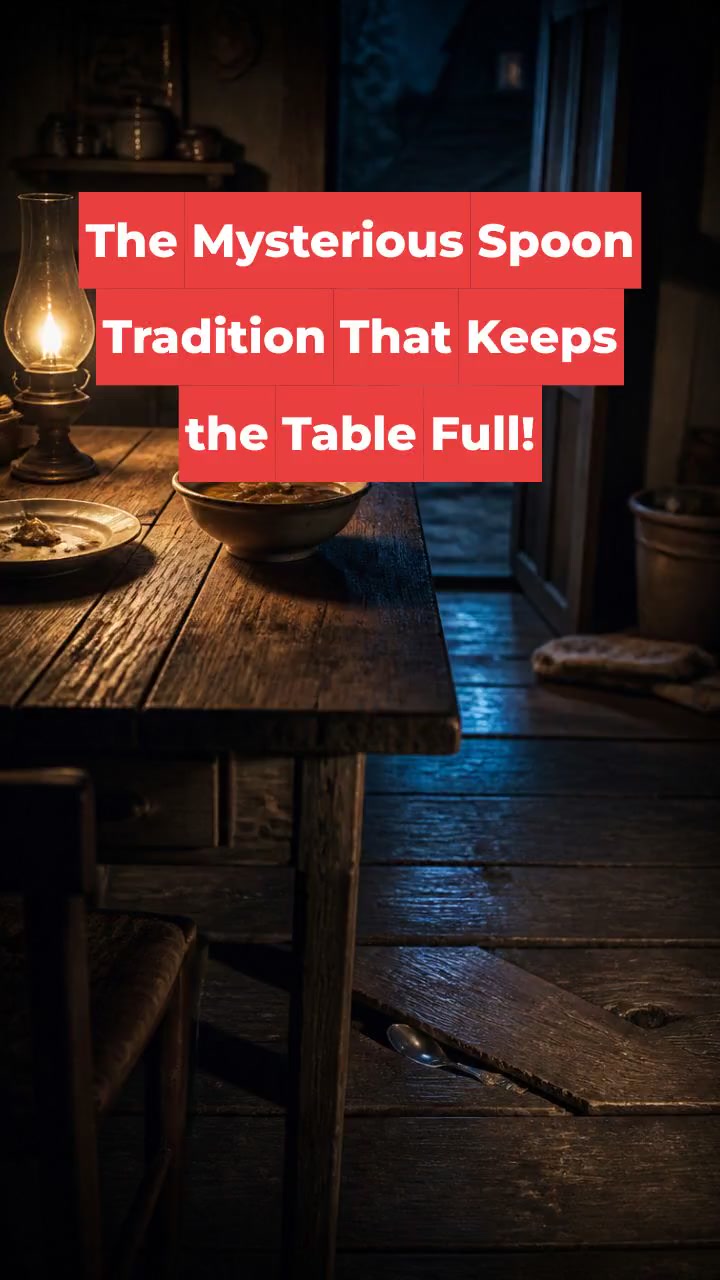 The Mysterious Spoon Tradition That Keeps the Table Full!