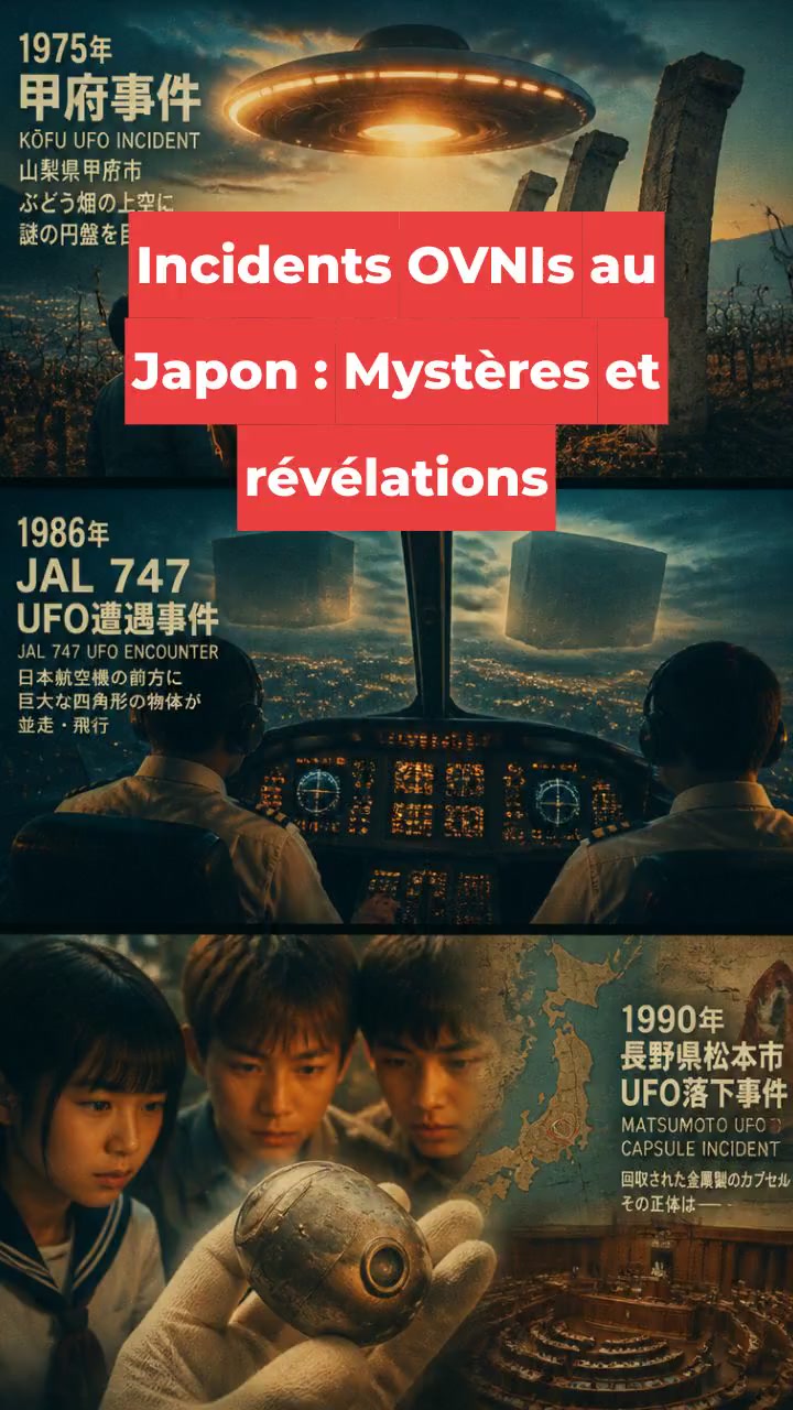 Incidents OVNIs au Japon : Mystères et révélations