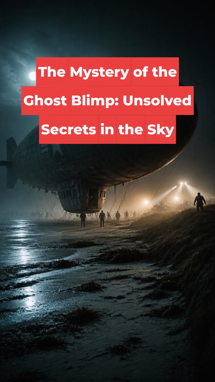 The Mystery of the Ghost Blimp: Unsolved Secrets in the Sky