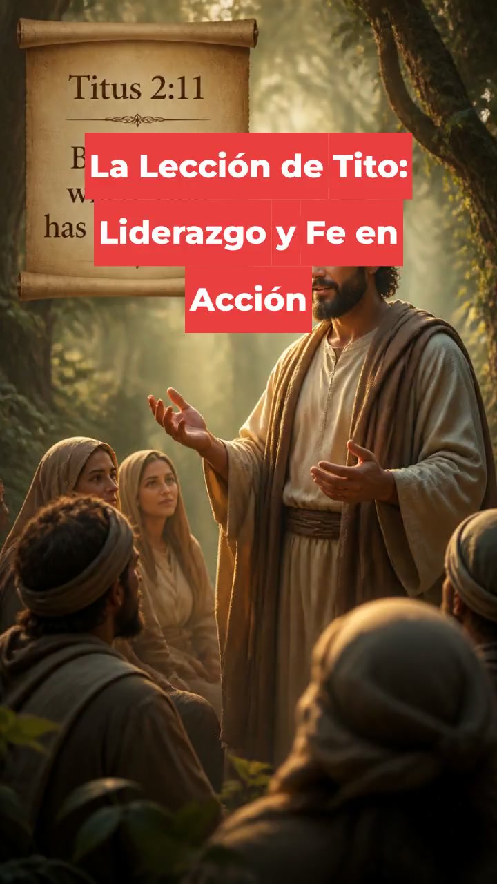 La Lección de Tito: Liderazgo y Fe en Acción