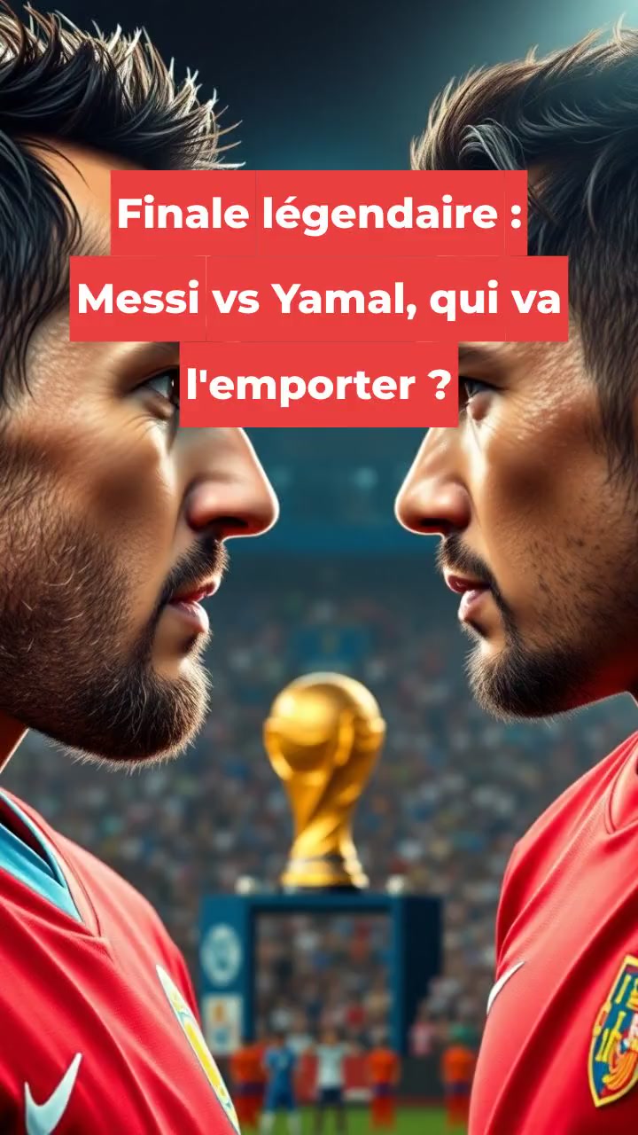 Finale légendaire : Messi vs Yamal, qui va l'emporter ?