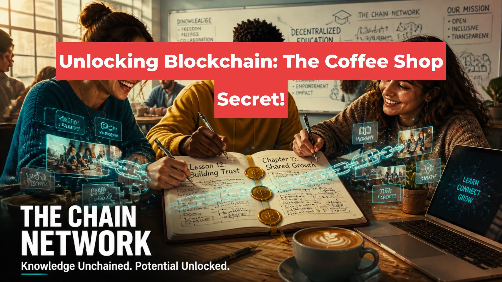 Unlocking Blockchain: The Coffee Shop Secret!