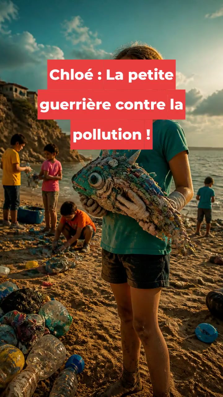 Chloé : La petite guerrière contre la pollution !