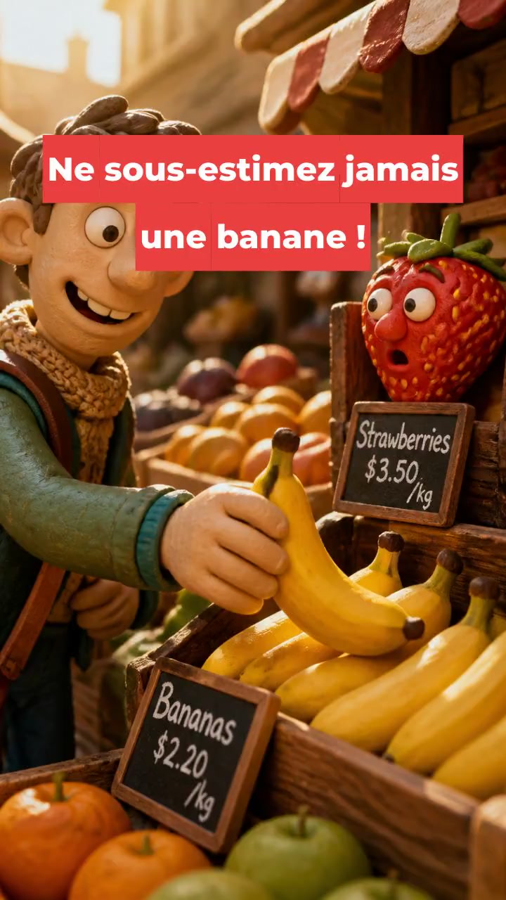 Ne sous-estimez jamais une banane !