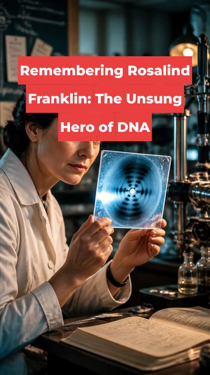 Remembering Rosalind Franklin: The Unsung Hero of DNA