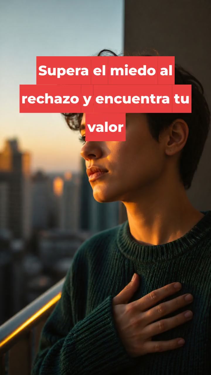 Supera el miedo al rechazo y encuentra tu valor