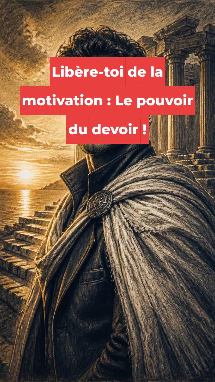 Libère-toi de la motivation : Le pouvoir du devoir !