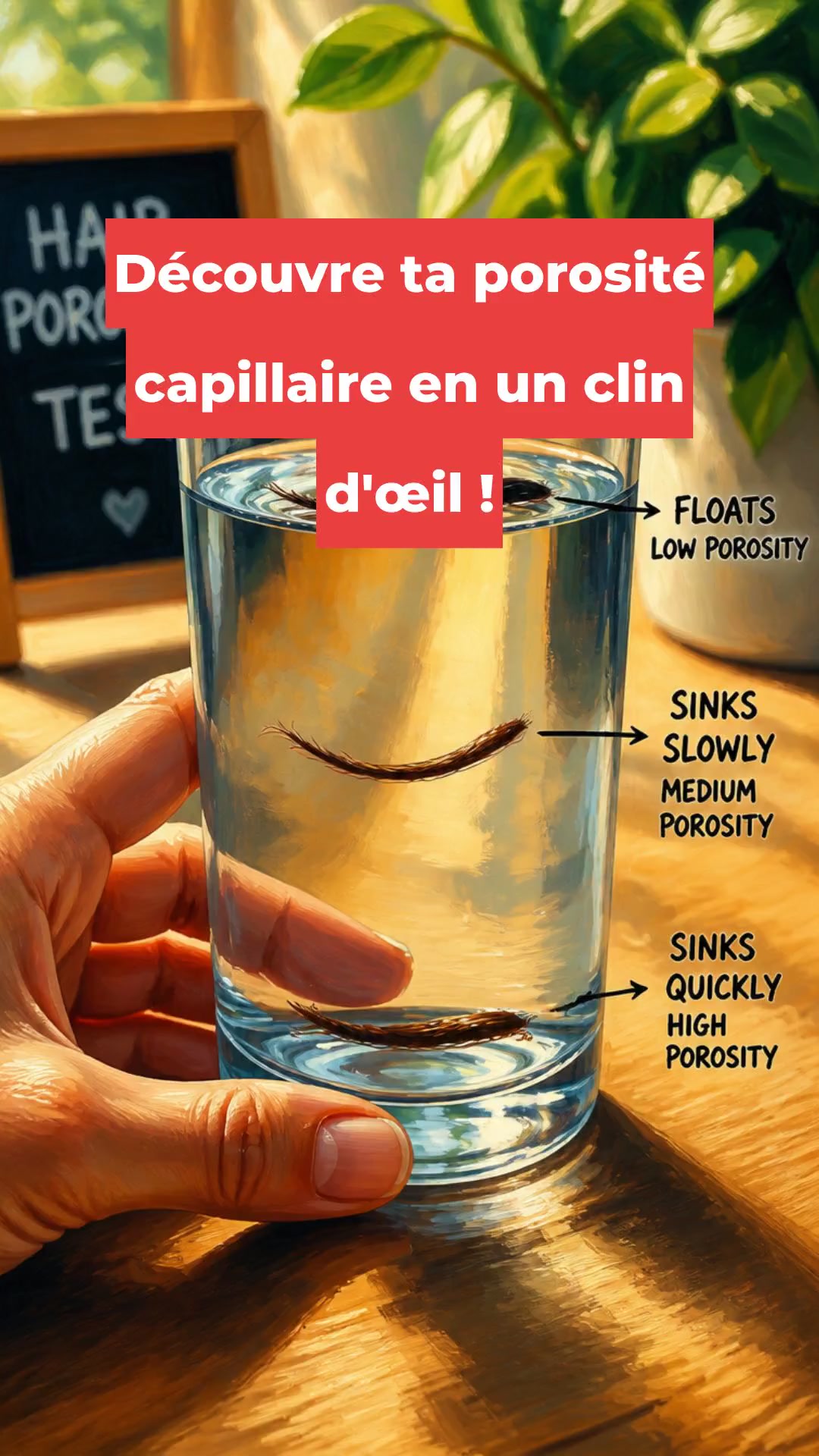 Découvre ta porosité capillaire en un clin d'œil !