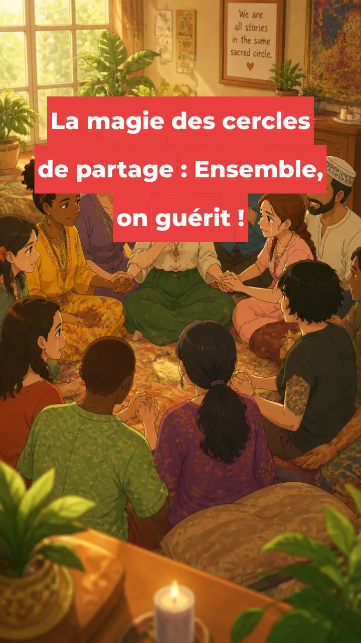 La magie des cercles de partage : Ensemble, on guérit !