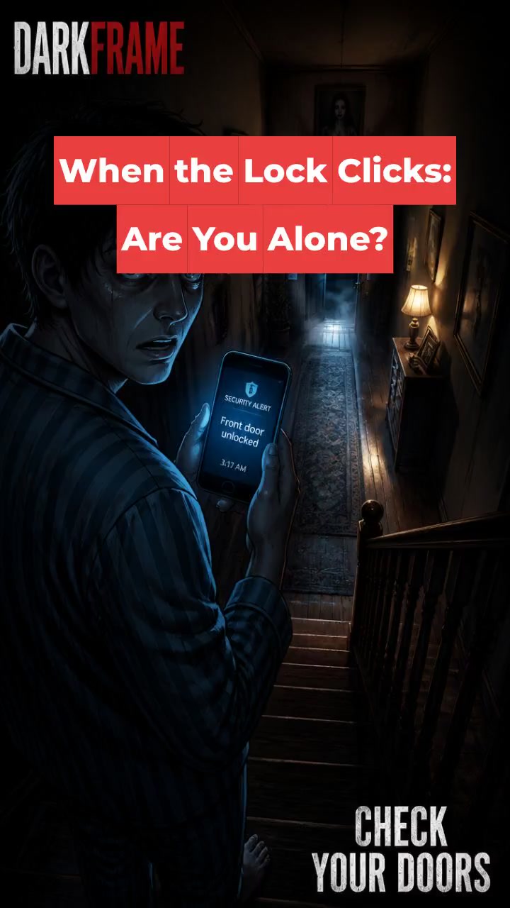 When the Lock Clicks: Are You Alone?