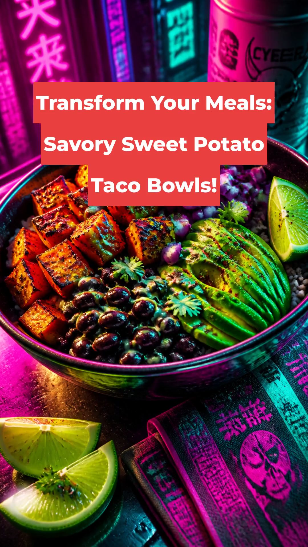 Transform Your Meals: Savory Sweet Potato Taco Bowls!