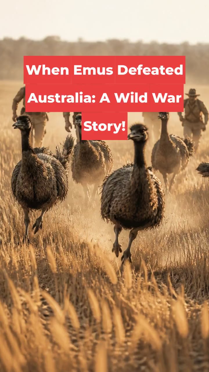 When Emus Defeated Australia: A Wild War Story!