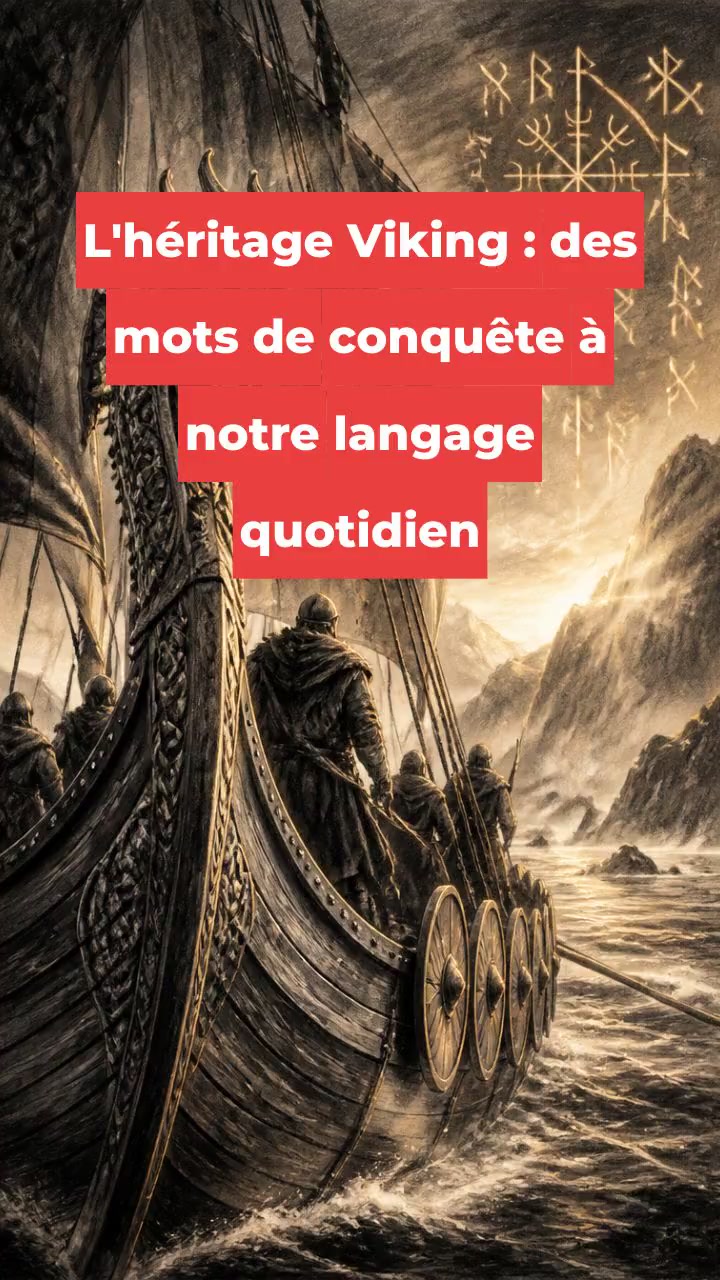 L'héritage Viking : des mots de conquête à notre langage quotidien