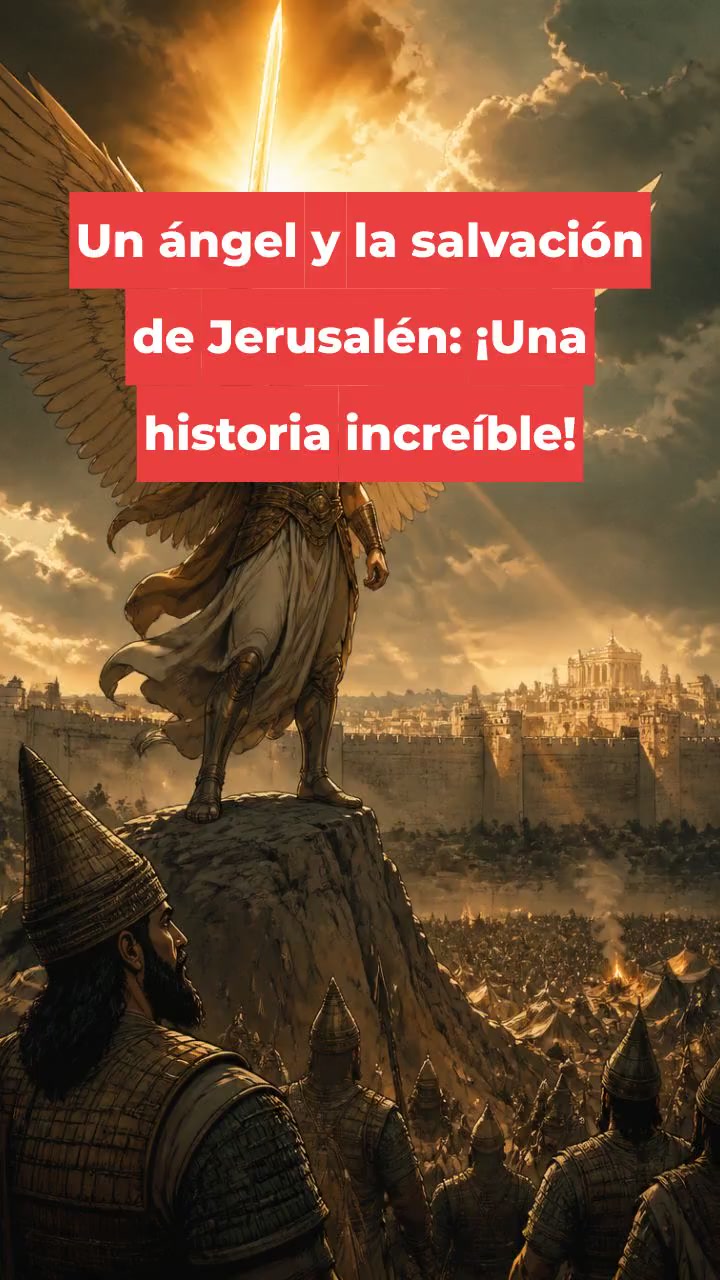 Un ángel y la salvación de Jerusalén: ¡Una historia increíble!