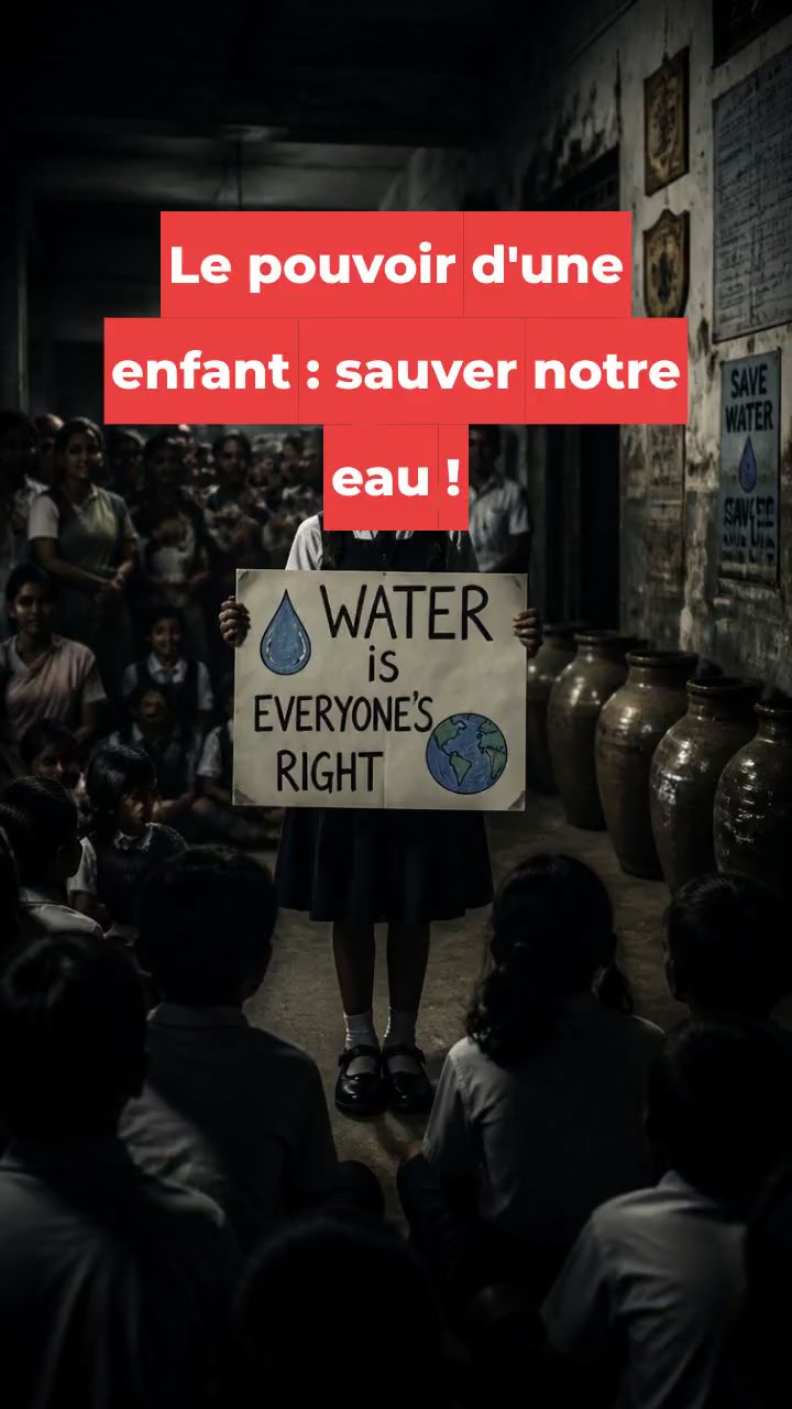 Le pouvoir d'une enfant : sauver notre eau !