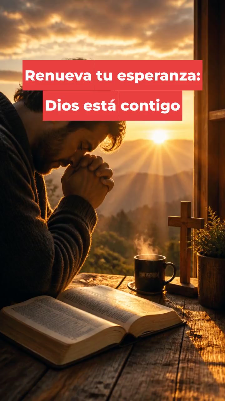 Renueva tu esperanza: Dios está contigo