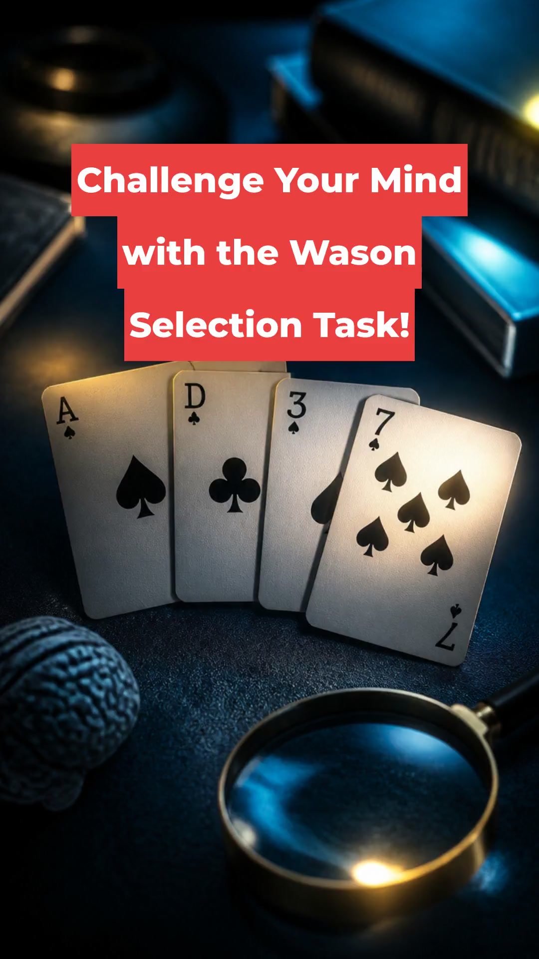 Challenge Your Mind with the Wason Selection Task!
