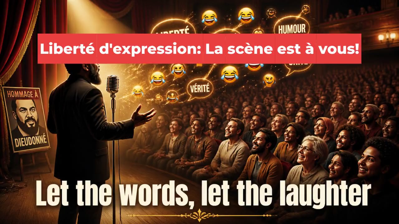 Liberté d'expression: La scène est à vous!