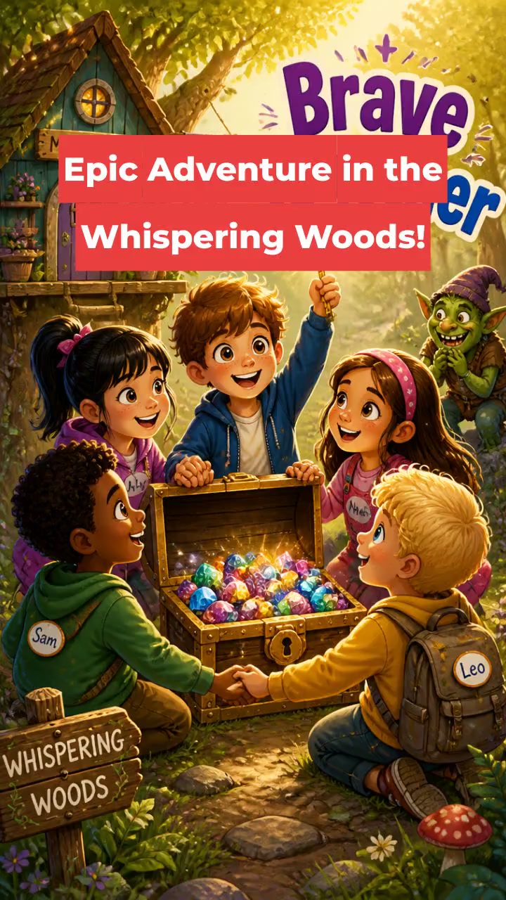 Epic Adventure in the Whispering Woods!