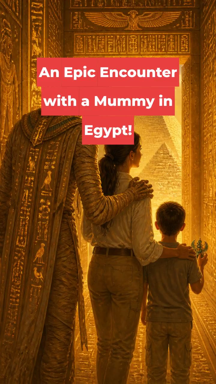 An Epic Encounter with a Mummy in Egypt!