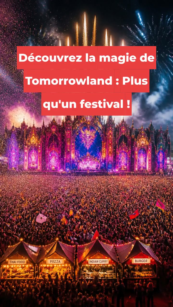 Découvrez la magie de Tomorrowland : Plus qu'un festival !
