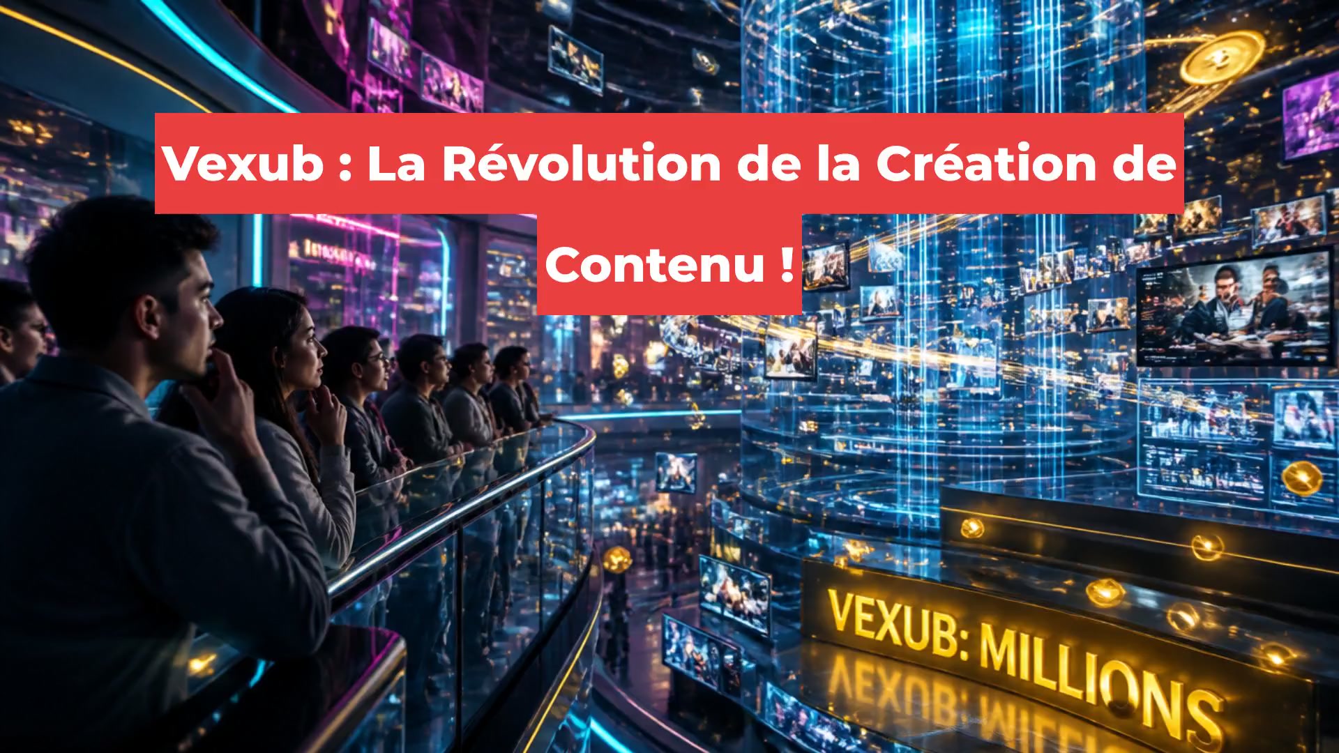 Vexub : La Révolution de la Création de Contenu !