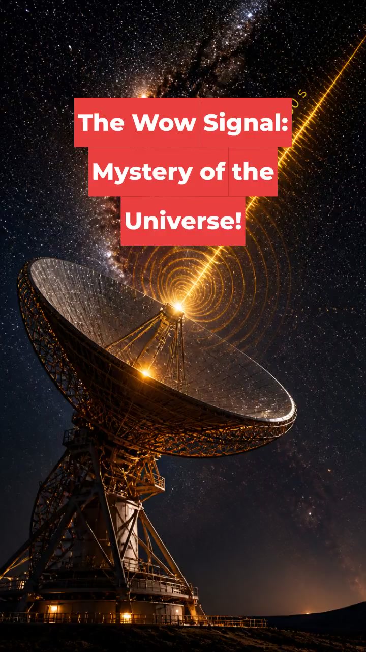 The Wow Signal: Mystery of the Universe!