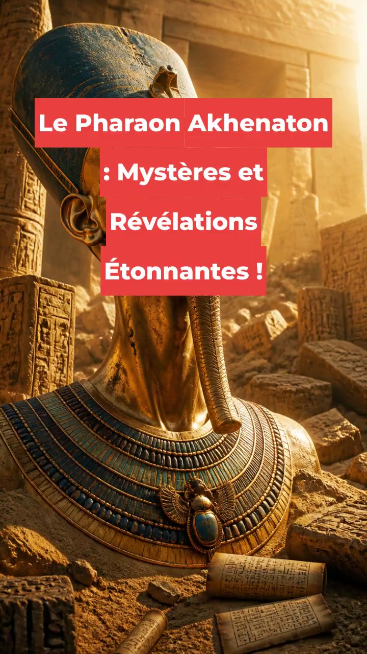 Le Pharaon Akhenaton : Mystères et Révélations Étonnantes !