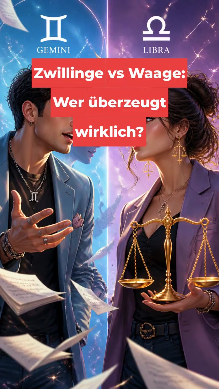 Zwillinge vs Waage: Wer überzeugt wirklich?